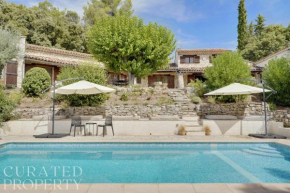 Tranquil 5-Bedroom Stone Villa with Private Pool